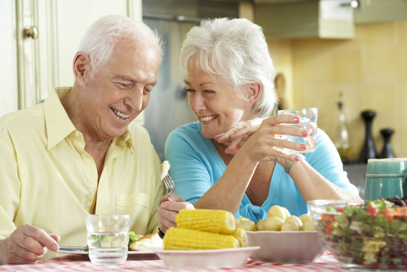 Dental Implant Patients Smiling Together