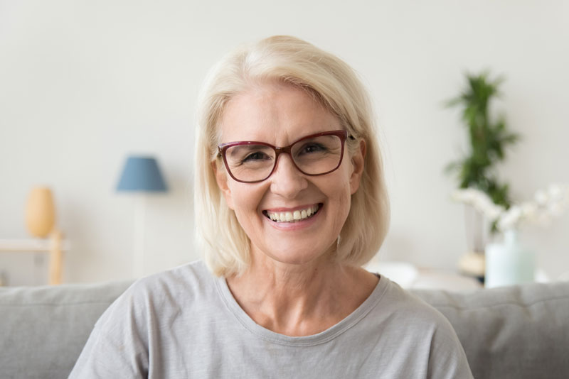 Dental Patient Smiling After Getting Dental Implants In San Francisco, CA