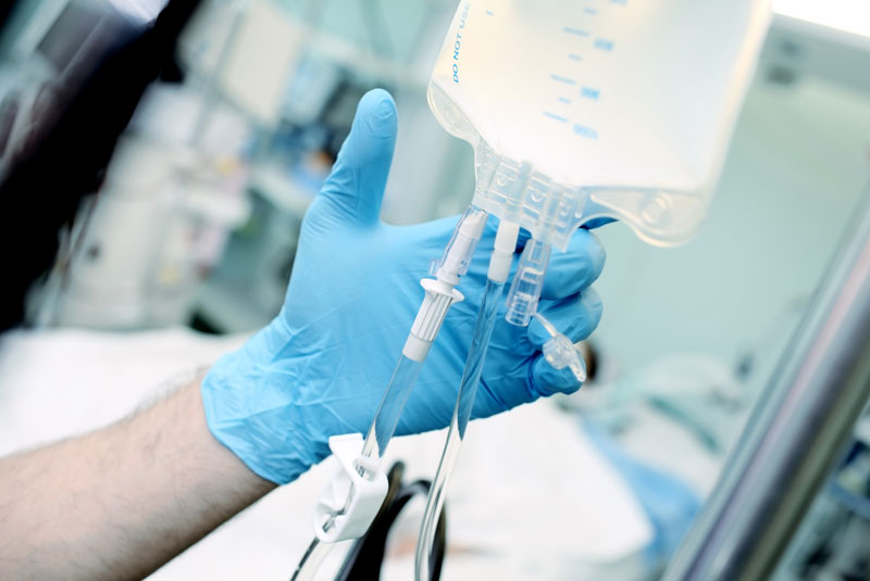 a iv bag used in IV sedation dentistry
