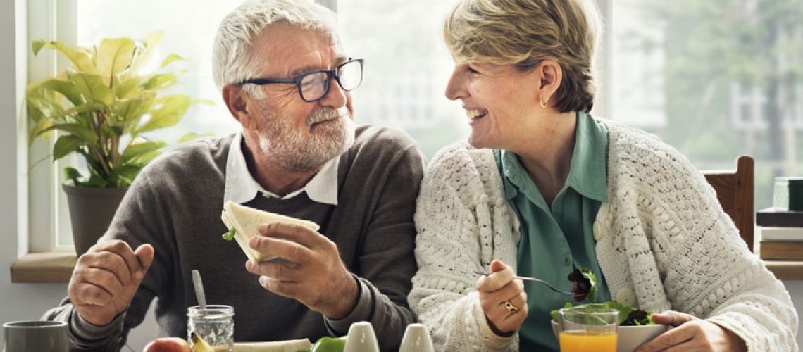 Dental Implant Patients Eating Together In San Francisco, CA